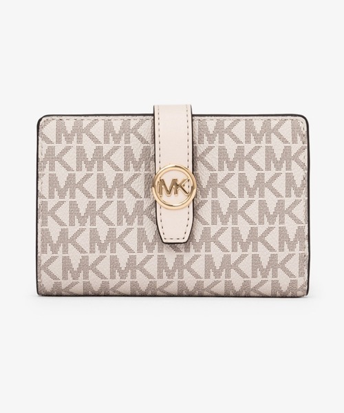 セール】GREENWICH ジップアラウンド タブ ウォレット ミディアム - MK