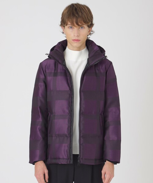 セール】シャドーチェックカルゼダウン（ダウンジャケット/コート