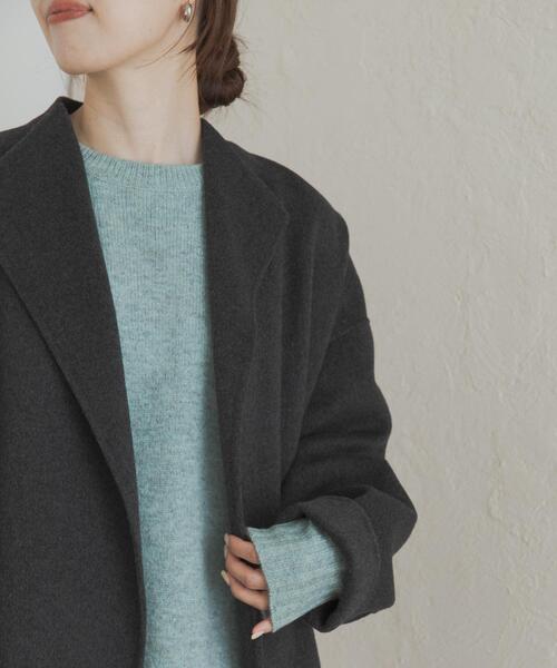 セール】ウールリバーミドルガウンコート（その他アウター）｜URBAN