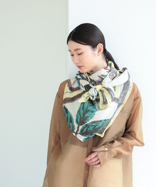 manipuri（マニプリ）の「manipuri / リネンコットンシルク ストール