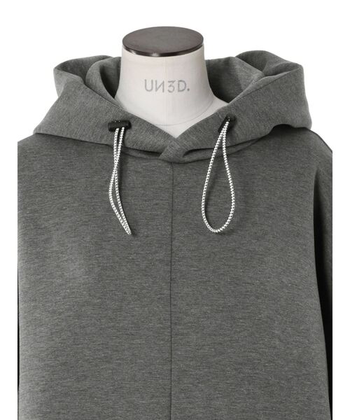 UN3D.（アンスリード）の「SIDE PARTS DETAIL HOODIE / サイドパーツ