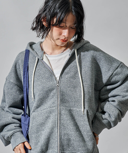 セール】裏毛杢 ジップパーカ/ジップフーディ（パーカー）｜FREAK'S