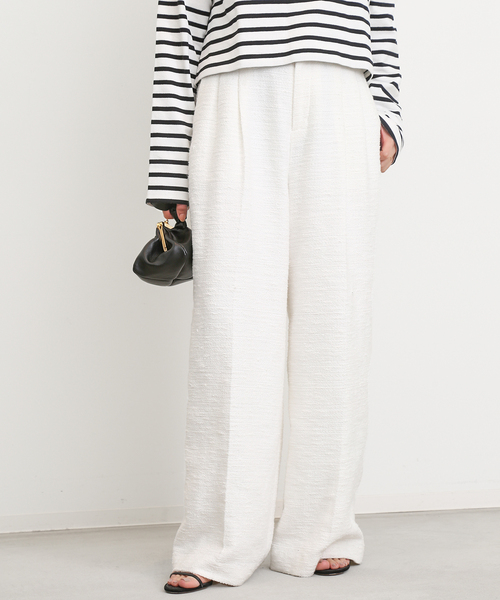 Deuxieme Classe（ドゥーズィエムクラス）の「ツイード タック ワイド