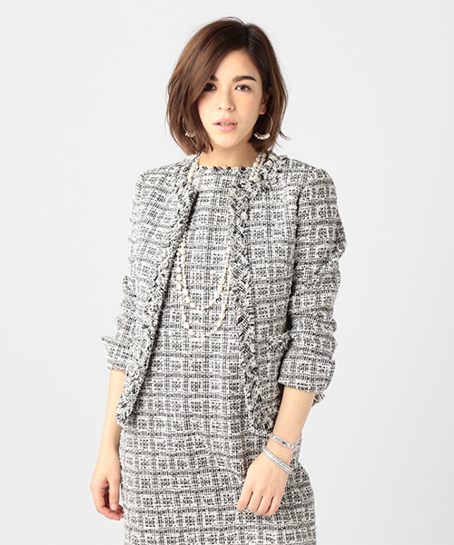 ESTNATION（エストネーション）の「ESTNATION ファンシーツイード