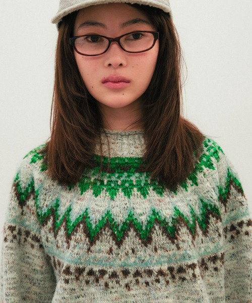 食卓のノルディックミックスニット（ニット/セーター）｜PAMM（パム