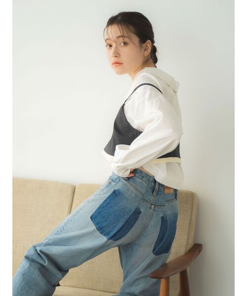 リメイクデザインルーズデニム（デニムパンツ）｜Ungrid（アングリッド