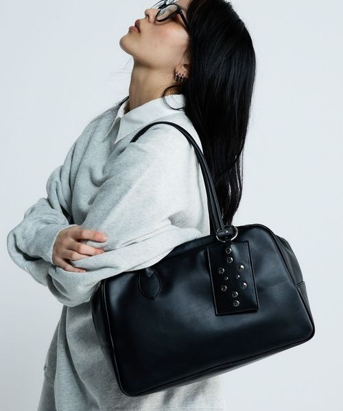 セール】カードケースツキスタッズボストン/637295（ボストンバッグ