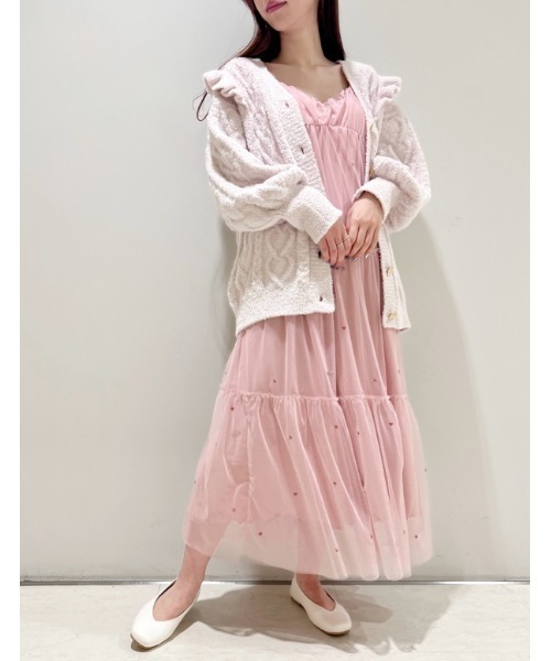 gelato pique（ジェラートピケ）の「【sweet】ハートチュールカップ