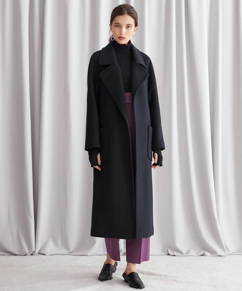 STUDIOUS（ステュディオス）の「【STUDIOUS】ウール ビッグカラー