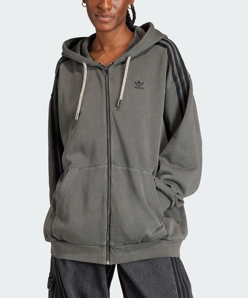 adidas（アディダス）の「Adilenium オーバーサイズ フルジップ