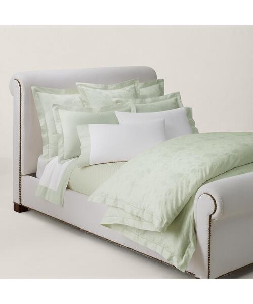 オーガニック コットン Bethany ジャカード ボックスシーツ/キング