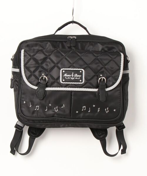 音符刺しゅう3WAYバッグ（ショルダーバッグ）｜mezzo piano Junior