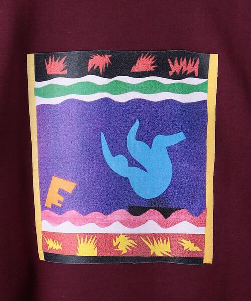 6（ロク）の「＜6(ROKU)＞HENRI MATTISE CUTOUT/スウェット