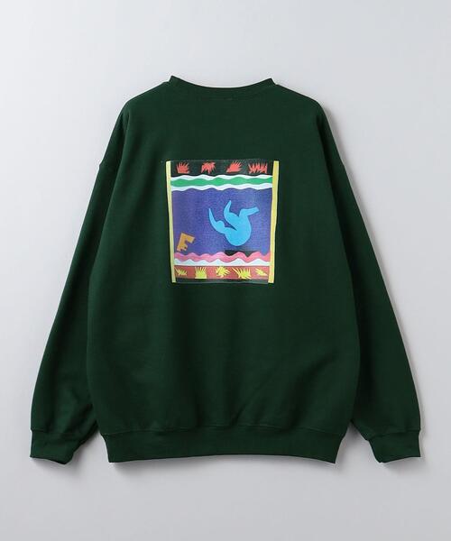 6（ロク）の「＜6(ROKU)＞HENRI MATTISE CUTOUT/スウェット