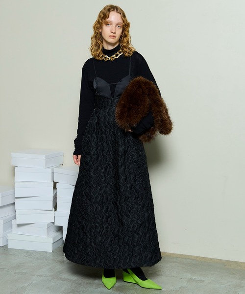 2way Jacquard Dress / 2WAYジャガードワンピース（ワンピース