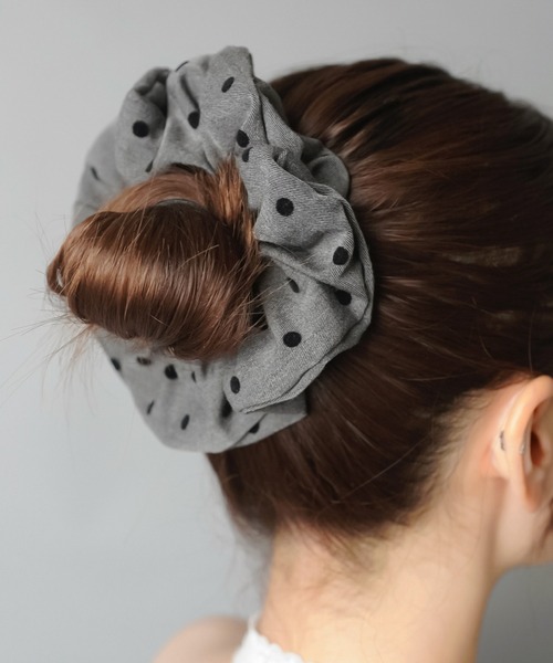 ビッグシュシュ/ドット/水玉 ウィッシュコア（シュシュ）｜SPINNS