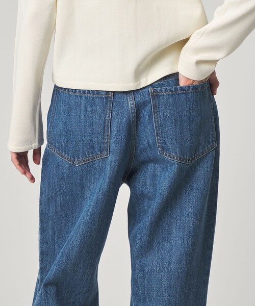 Steven Alan＞コットン デニム ストレート パンツ（デニムパンツ