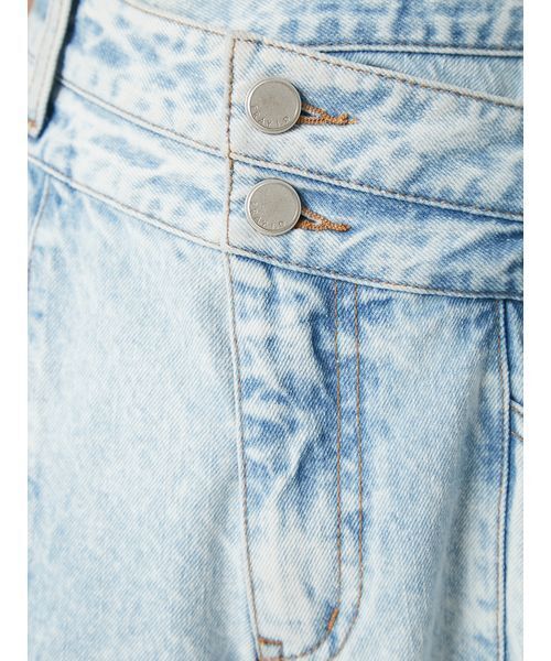 FRAY I.D（フレイアイディー）の「アシメダブルウエストワイドデニム