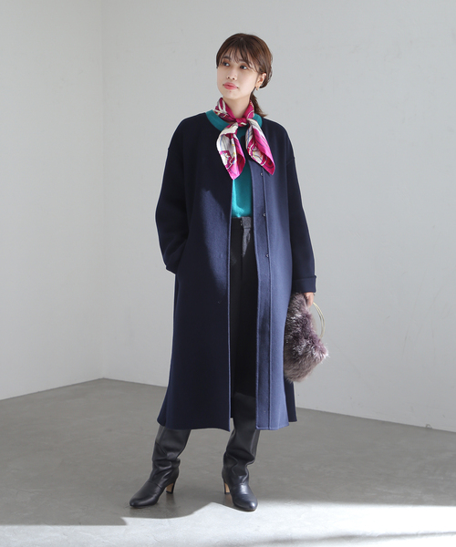 La TOTALITE（ラトータリテ）の「ウールナイロンリバーバックフレア