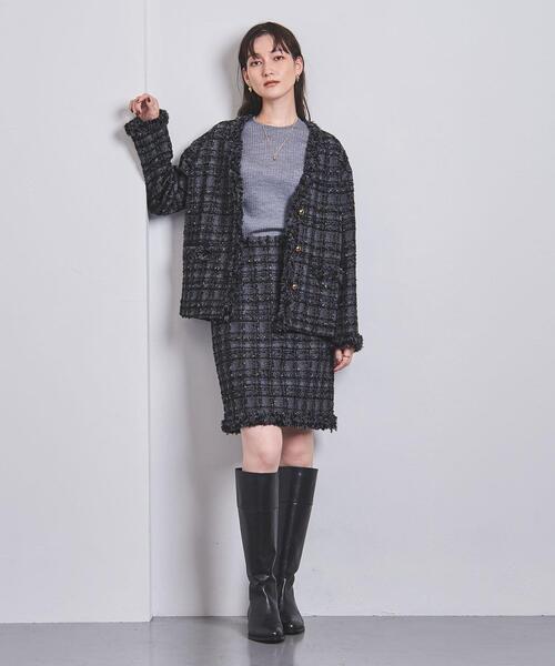 UNITED ARROWS（ユナイテッドアローズ）の「ファンシーツイード Vノー
