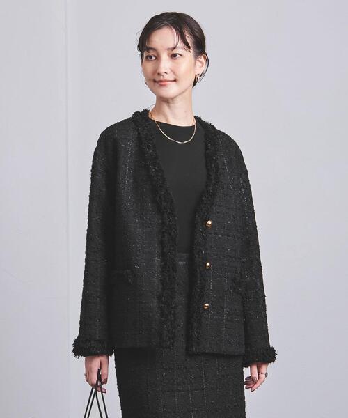 UNITED ARROWS（ユナイテッドアローズ）の「ファンシーツイード Vノー