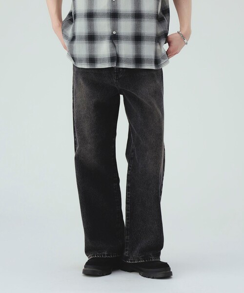 4色展開】ブラスト ワイド ストレート デニム（デニムパンツ）｜BEAMS