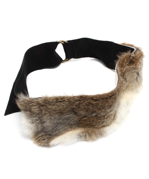 goa（ゴア）の「ラビットファーベルト（ベルト）」 - WEAR