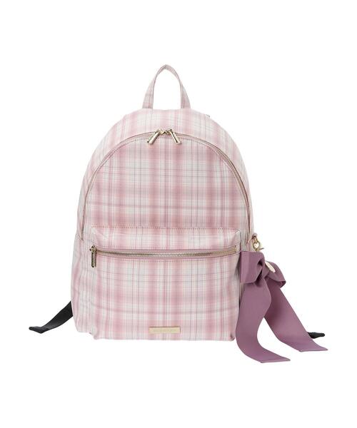 Maison de FLEUR（メゾンドフルール）の「チェックリボンラウンド