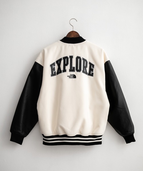 日本未展開モデル WHITE LABEL THE NORTH FACE VARSITY HEAT JACKET