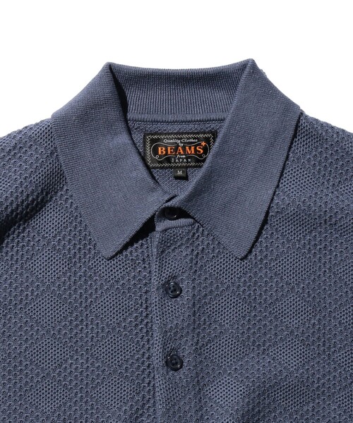 BEAMS PLUS（ビームスプラス）の「ダイヤモンドパターン ニット
