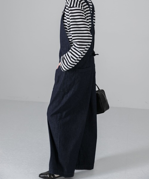 かぐれ（カグレ）の「デニムサロペット（サロペット/オーバーオール