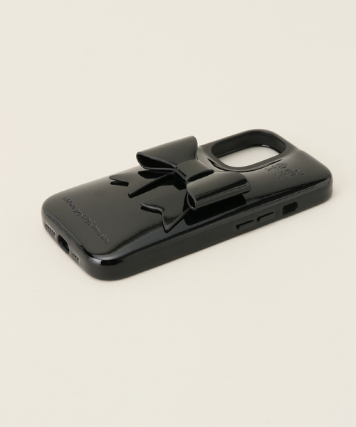 Urban Sophistication】 BlackBow ：iPhoneケース 16（スマホケース