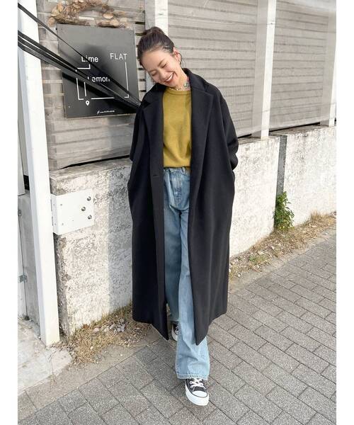 Ungrid（アングリッド）の「ルーズシルエットチェスターコート