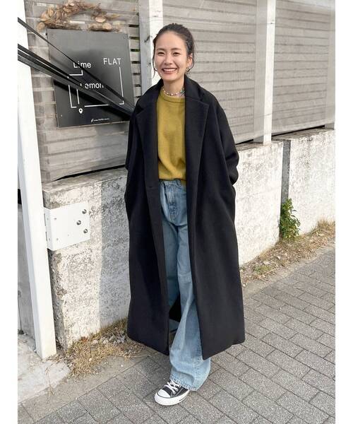 Ungrid（アングリッド）の「ルーズシルエットチェスターコート