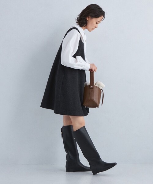 dahl'ia（ダリア）の「【別注】＜dahl'ia＞ミニ ワンピース