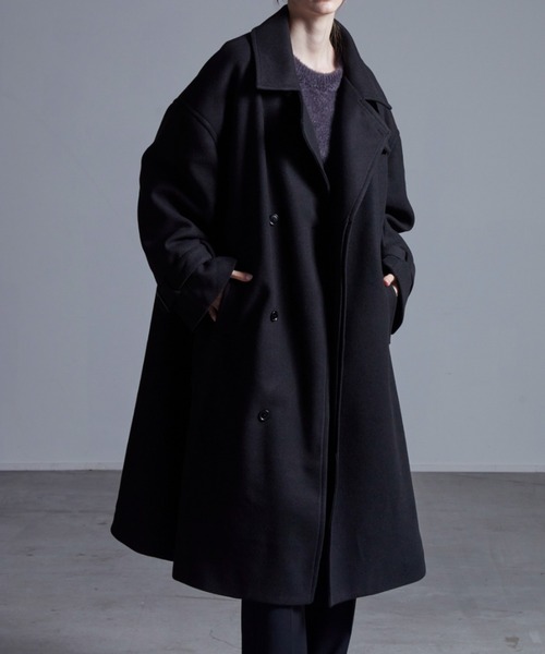 Loose/ルース（ルース）の「オーバーメルトン ハイネックコート