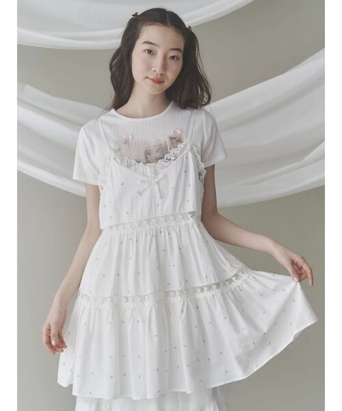 merry jenny（メリージェニー）の「flowerフレアベビードール