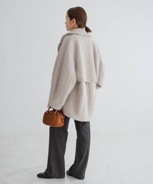 IENA（イエナ）の「ループインレイ ショートコート（その他アウター