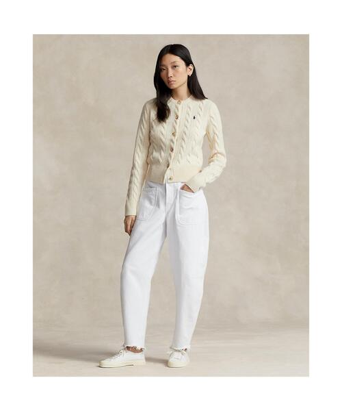 現行✨ポロラルフローレン カシミヤ混マルチボーダーニット