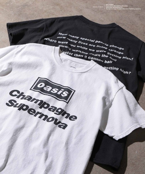 ADAM ET ROPE'（アダムエロペ）の「SONG LYRICS T-shirt(size:M,L,LL