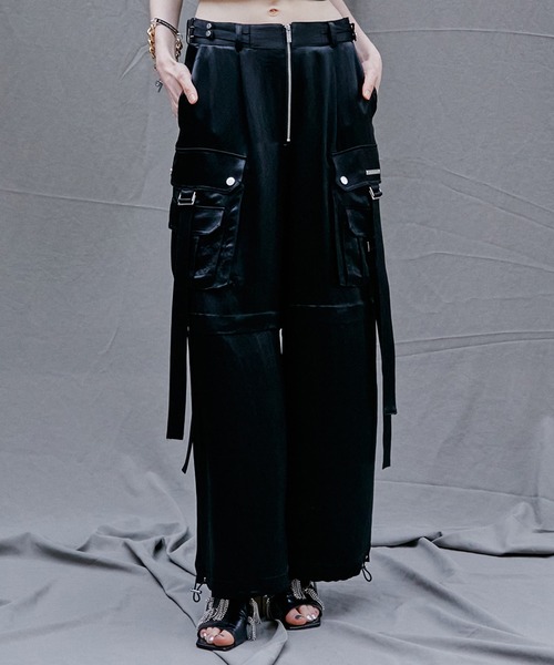 PRANK PROJECT（プランクプロジェクト）の「サテンカーゴワイドパンツ