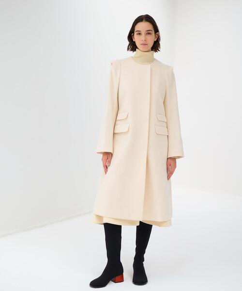 LANVIN en Bleu（ランバンオンブルー）の「ショルダータックウール