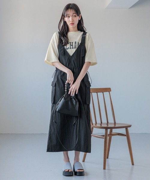 LOWRYS FARM（ローリーズファーム）の「2WAYポケジャンスカ 102177