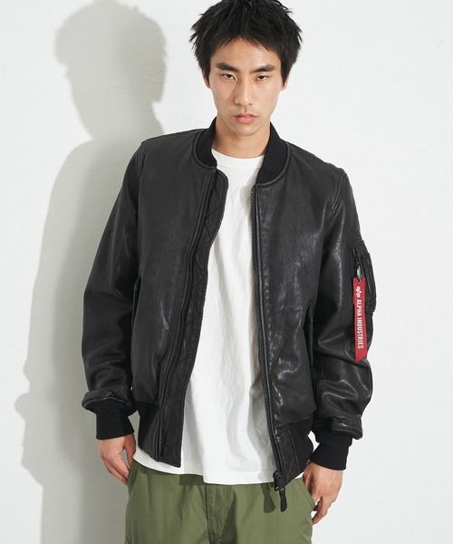 Alpha Industries（アルファインダストリーズ）の「MA-1シープスキン