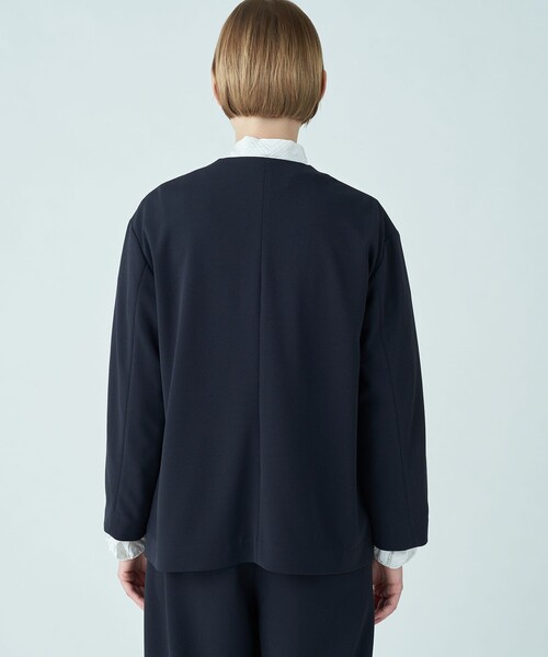 BALLSEY（ボールジィ）の「ジョーゼットジャージー ノーカラー