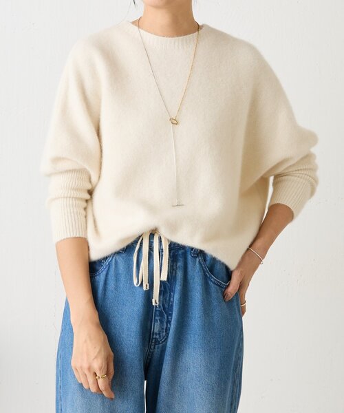 BEARDSLEY（ビアズリー）の「FOXウール後ろボタンニット（ニット