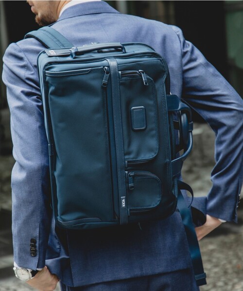 SHIPS別注】TUMI: ALPHA3 3WAY ブリーフ（ビジネスバッグ）｜TUMI