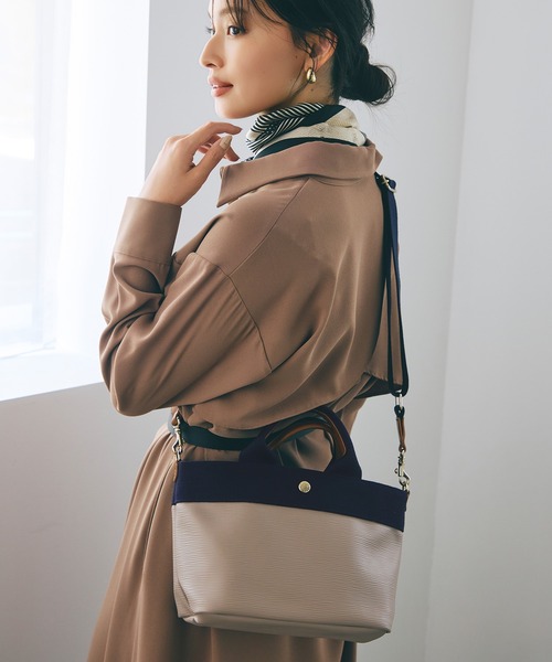 Breath TOPKAPI】RIPPLE リプル ショルダー付き 2way トート バッグ S