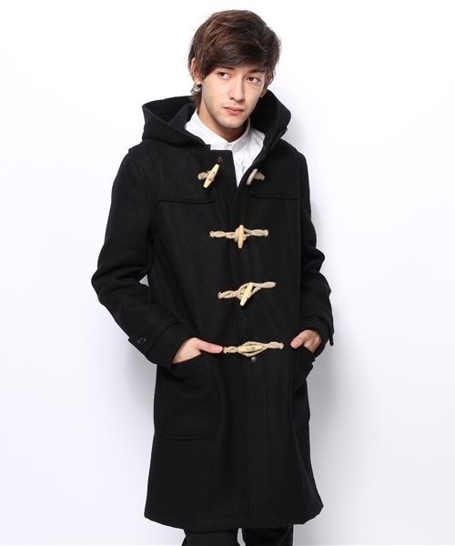 schott（ショット）の「Schott/ショット/LONG DUFFLE COAT/ ロング