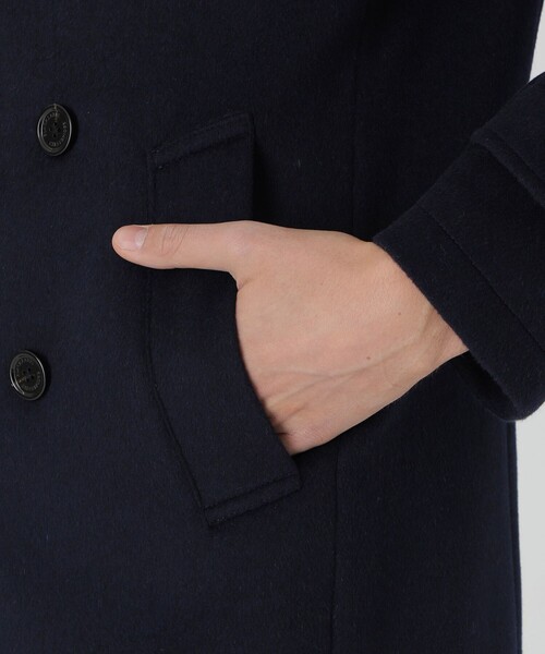 セール】【一部店舗限定】ウールビーバーピーコート（ピーコート